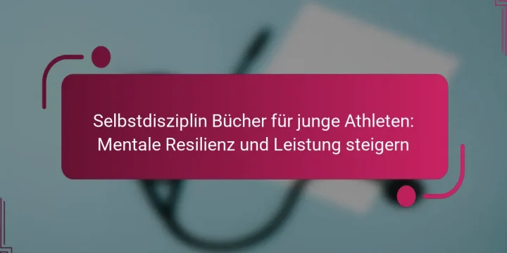 Selbstdisziplin Bücher für junge Athleten: Mentale Resilienz und Leistung steigern